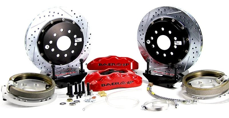 Baer Brake Systems 4262189R Fits Rear Ends w/Ford 9" Early Big Bearing Housing Ends, (5x5.00"BC) Baer Brake Systems 4262189R