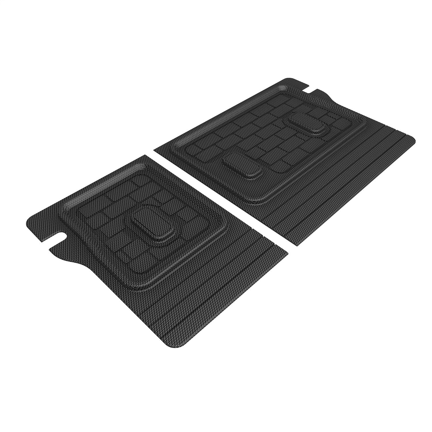 3D MAXpider Q1CH1151309 KAGU Seatback Protector; 2 pc.; Black; 3D MAXpider Q1CH1151309