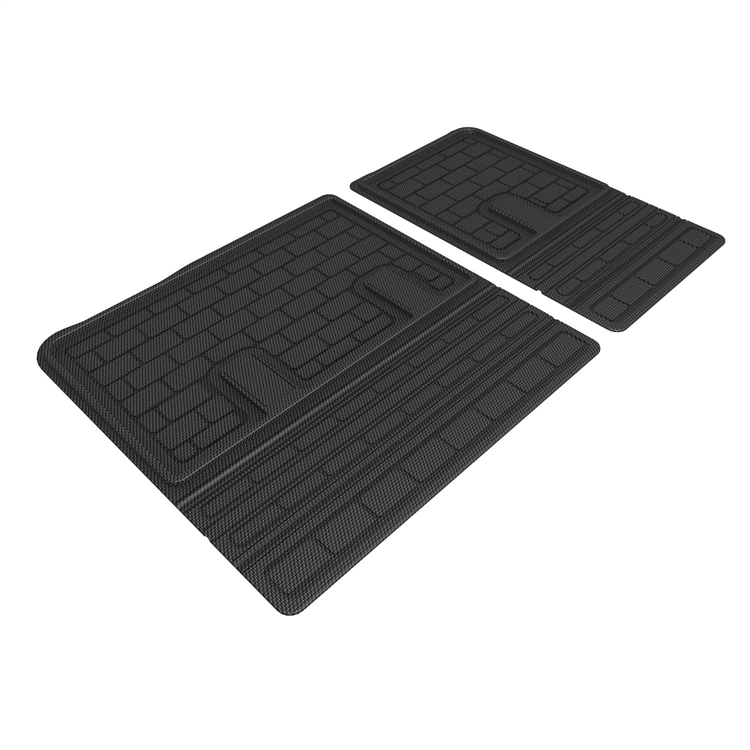 3D MAXpider Q1GM0381309 KAGU Seatback Protector; 2 pc.; Black; 3D MAXpider Q1GM0381309