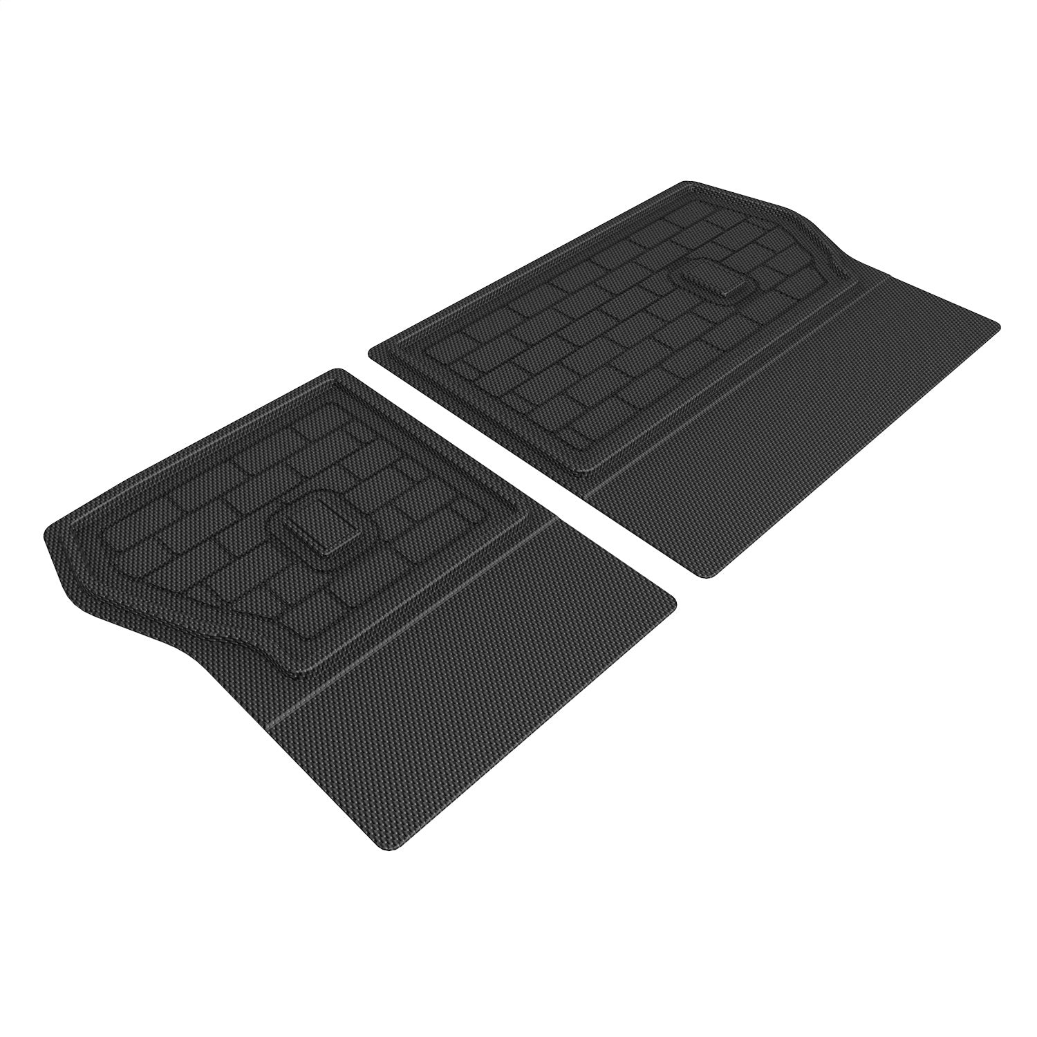 3D MAXpider Q1HY1191309 KAGU Seatback Protector; 2 pc.; Black; 3D MAXpider Q1HY1191309