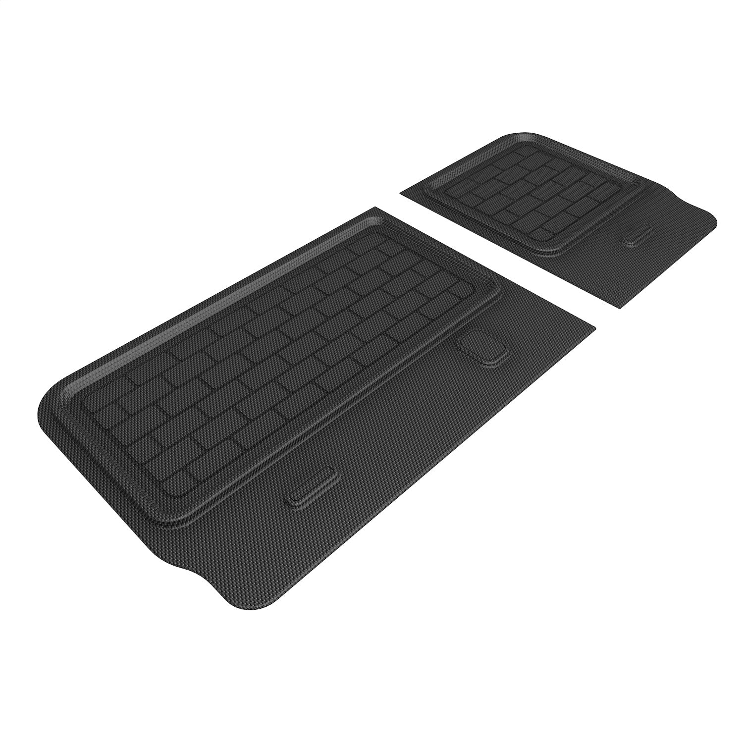 3D MAXpider Q1TL0461309 KAGU Seatback Protector; 2 pc.; Black; 3D MAXpider Q1TL0461309