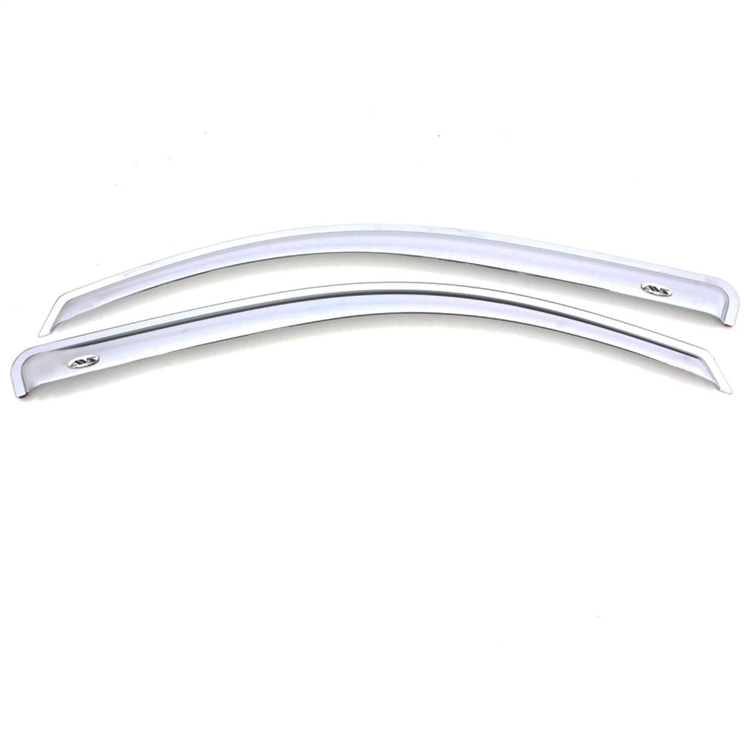 Auto Ventshade (AVS) 682971 Chrome Ventvisor™ Deflector 2 pc.; Front; Outside Mount; Auto Ventshade (AVS) 682971
