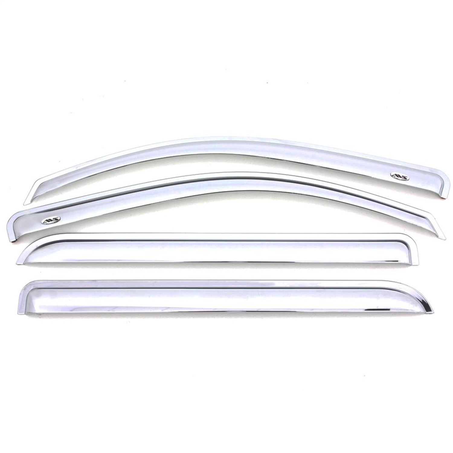 Auto Ventshade AVS 684387 Chrome Ventvisor™ Deflector 4 pc.; Outside Mount; Auto Ventshade AVS 684387