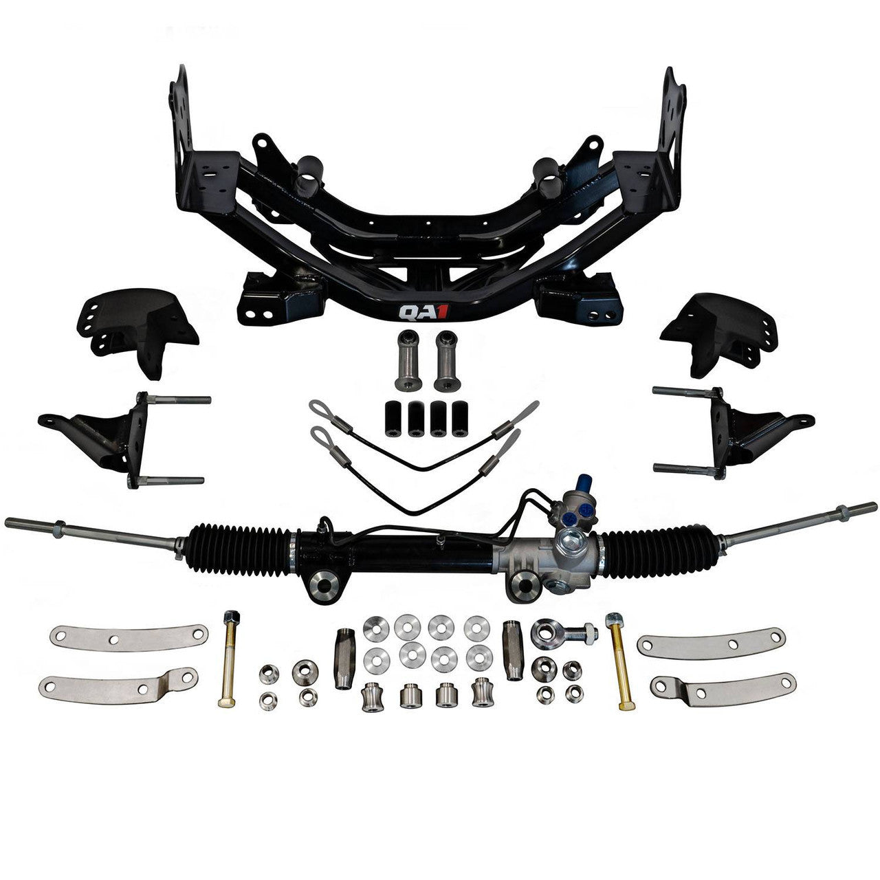 QA1 52625 Front Cross Member Kit 73-87 Chevy C10 w/R&P QA1 52625