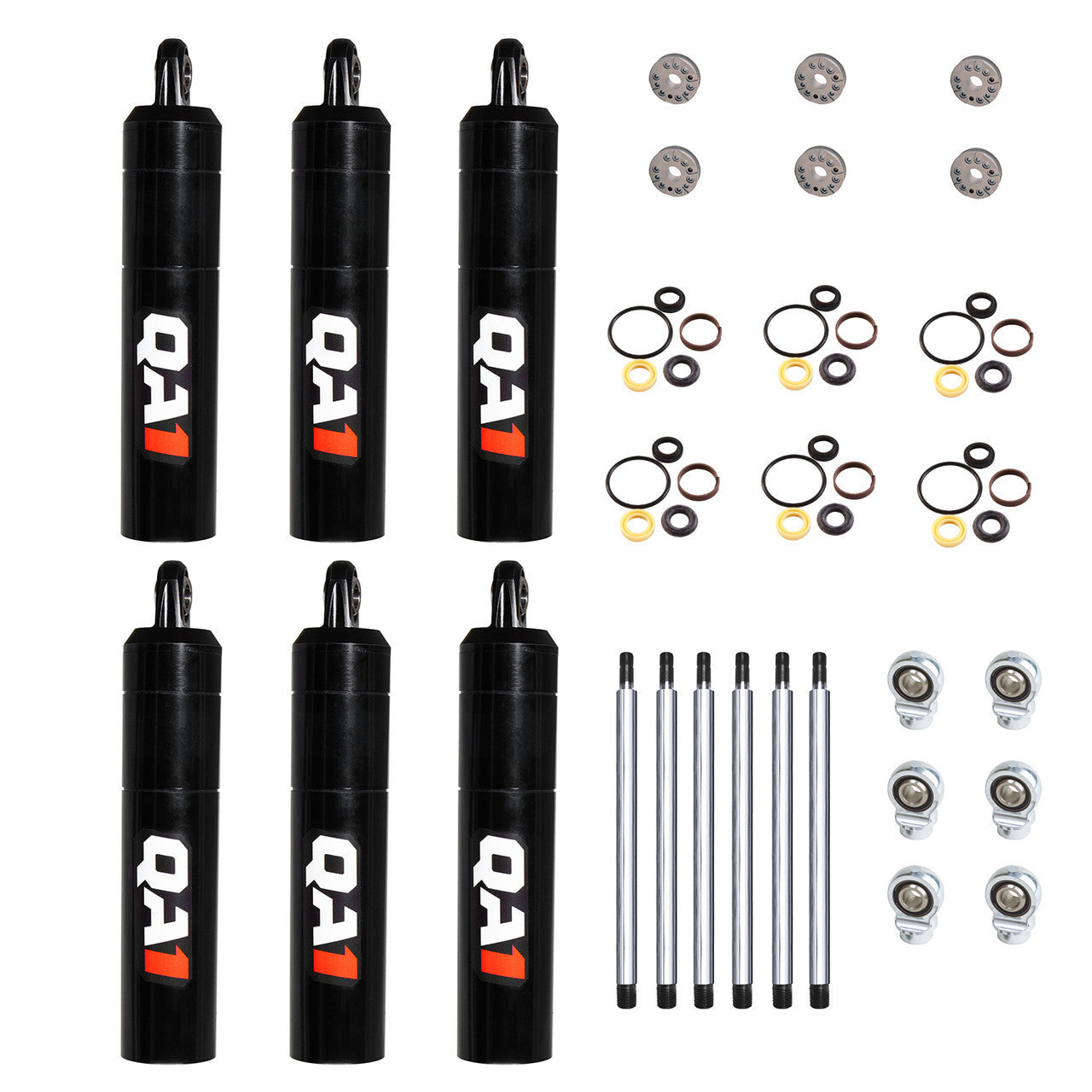 QA1 5Q68-DRY-6PK Shock Builder Kit 6pk Street Stock Rear QA1 5Q68-DRY-6PK