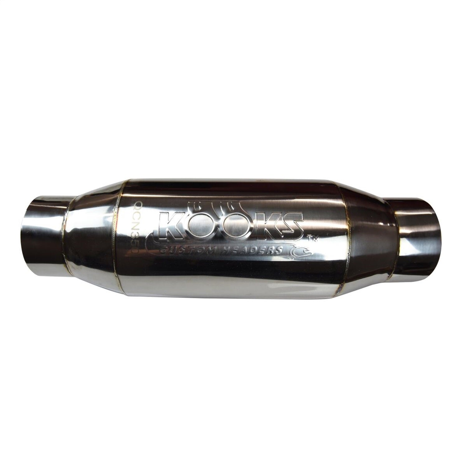 Kooks Custom Headers QCN350 3-1/2in. NASCAR Whelen Modified Spec. Muffler-8in. Long Body Kooks Custom Headers QCN350