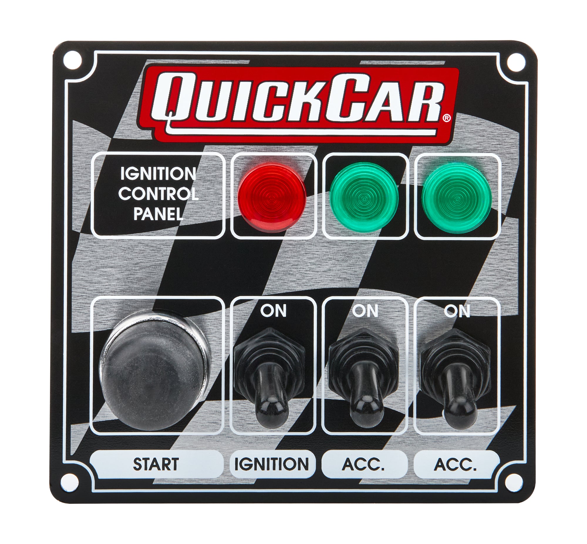 Quickcar Racing 50-025 ICP - Ignition Switch 2 Acc. Switch Quickcar Racing 50-025
