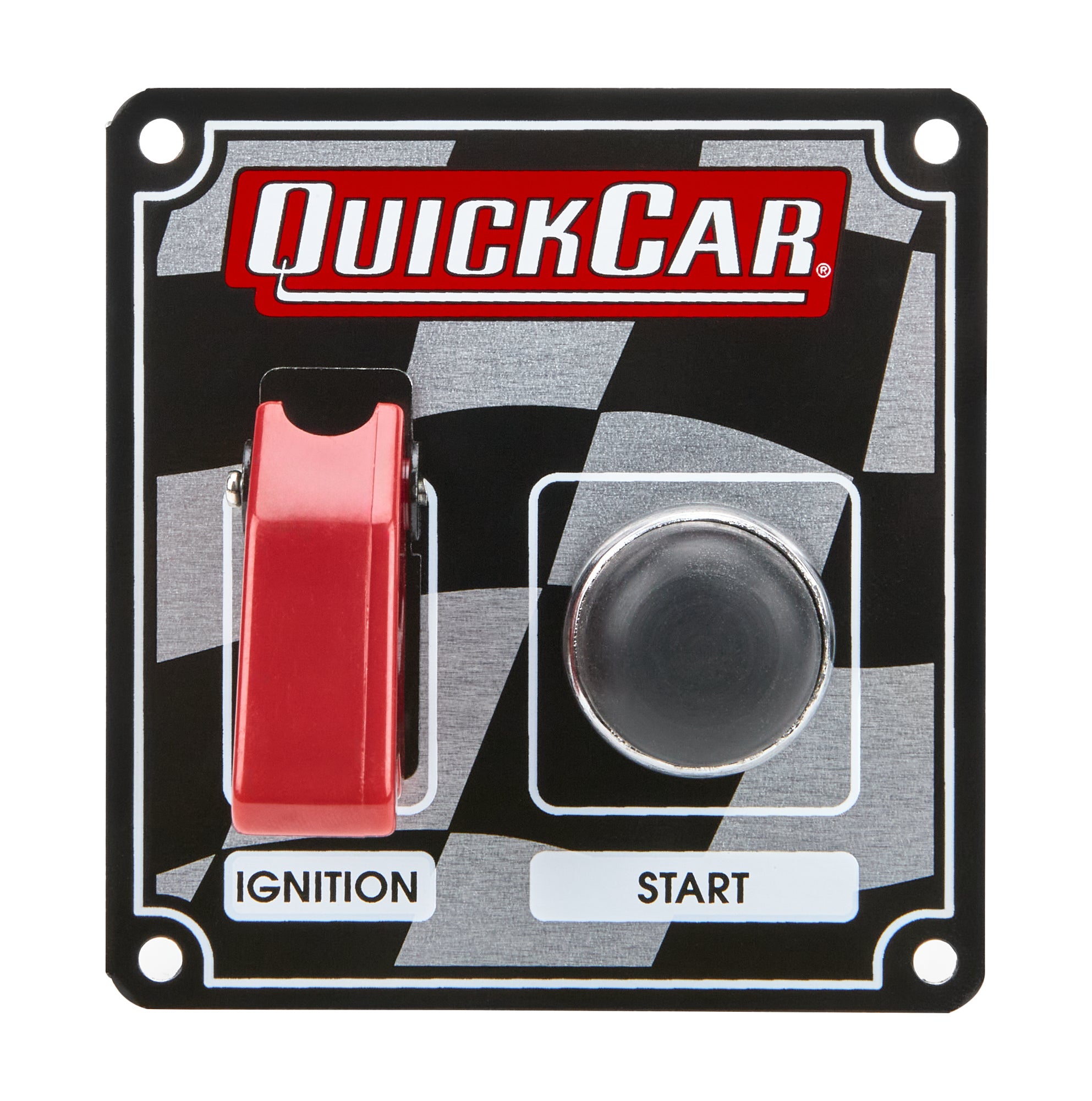 Quickcar Racing 50-103 Ignition Panel w/Flip Switch Quickcar Racing 50-103