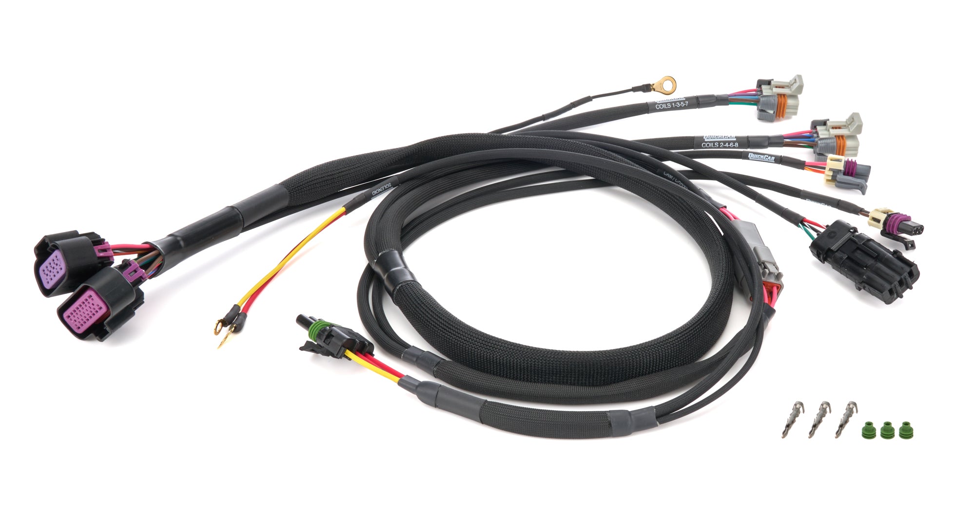 Quickcar Racing 50-2036 Wiring Harness MSD GM LS CT525Engine Quickcar Racing 50-2036