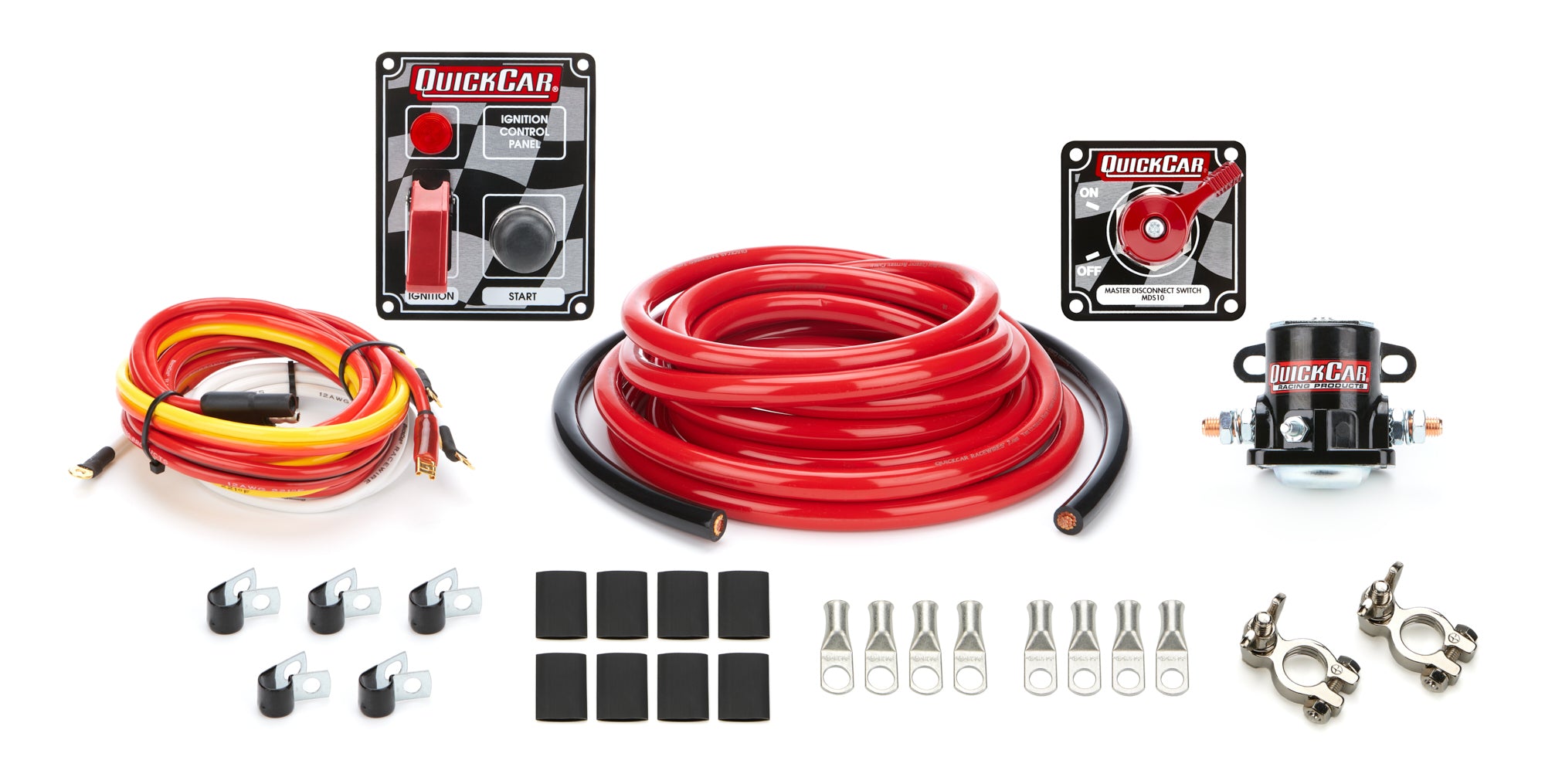 Quickcar Racing 50-230 Wiring Kit 2 Gauge Quickcar Racing 50-230
