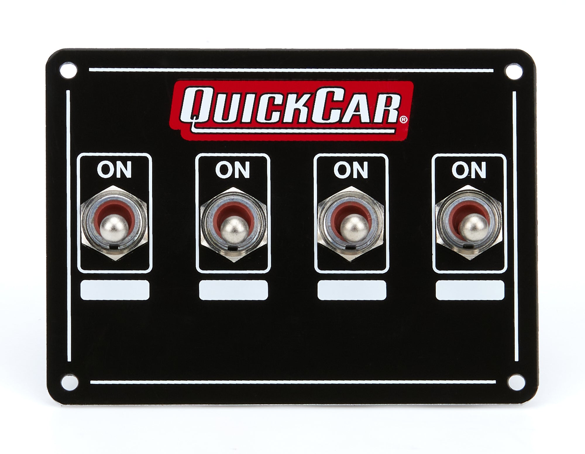 Quickcar Racing 50-719 Accessory Panel 4 Switch Weatherproof Quickcar Racing 50-719