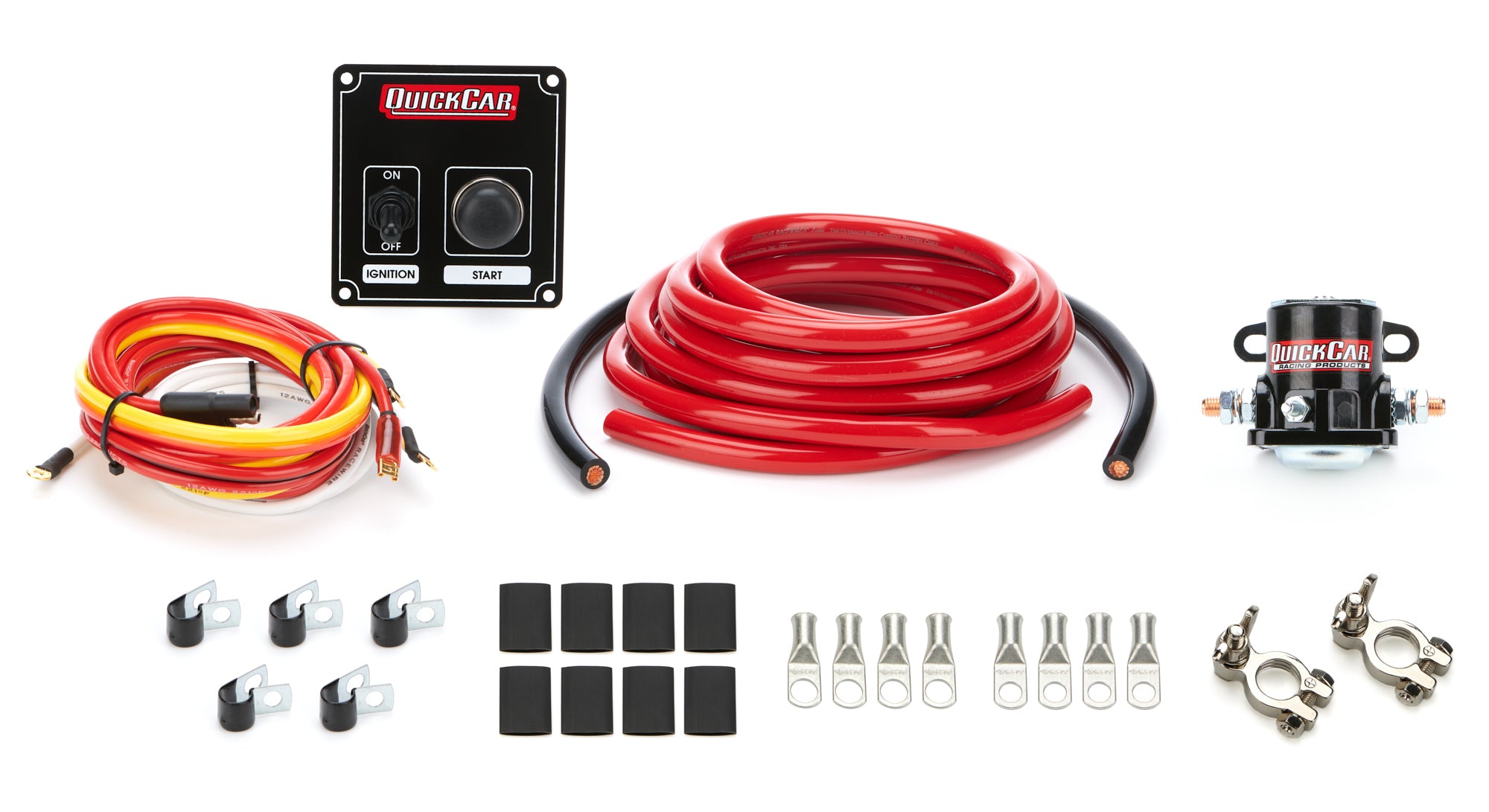 Quickcar Racing 50-834 Wiring Kit 2 Gauge with 50-802 Switch Panel Quickcar Racing 50-834