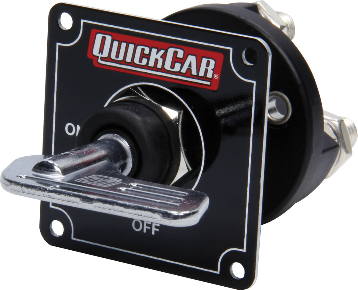 Quickcar Racing 55-031 Master Disconnect Black w/Removable Silver Key Quickcar Racing 55-031