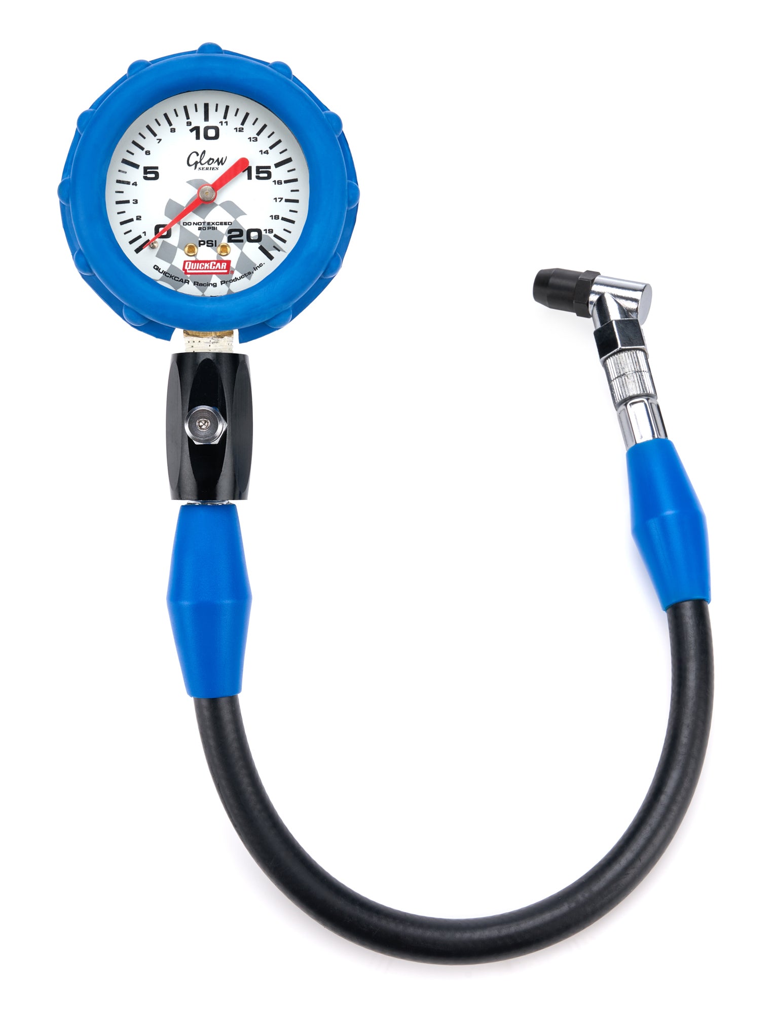 Quickcar Racing 56-022 Tire Gauge 20 PSI Glo Gauge Quickcar Racing 56-022