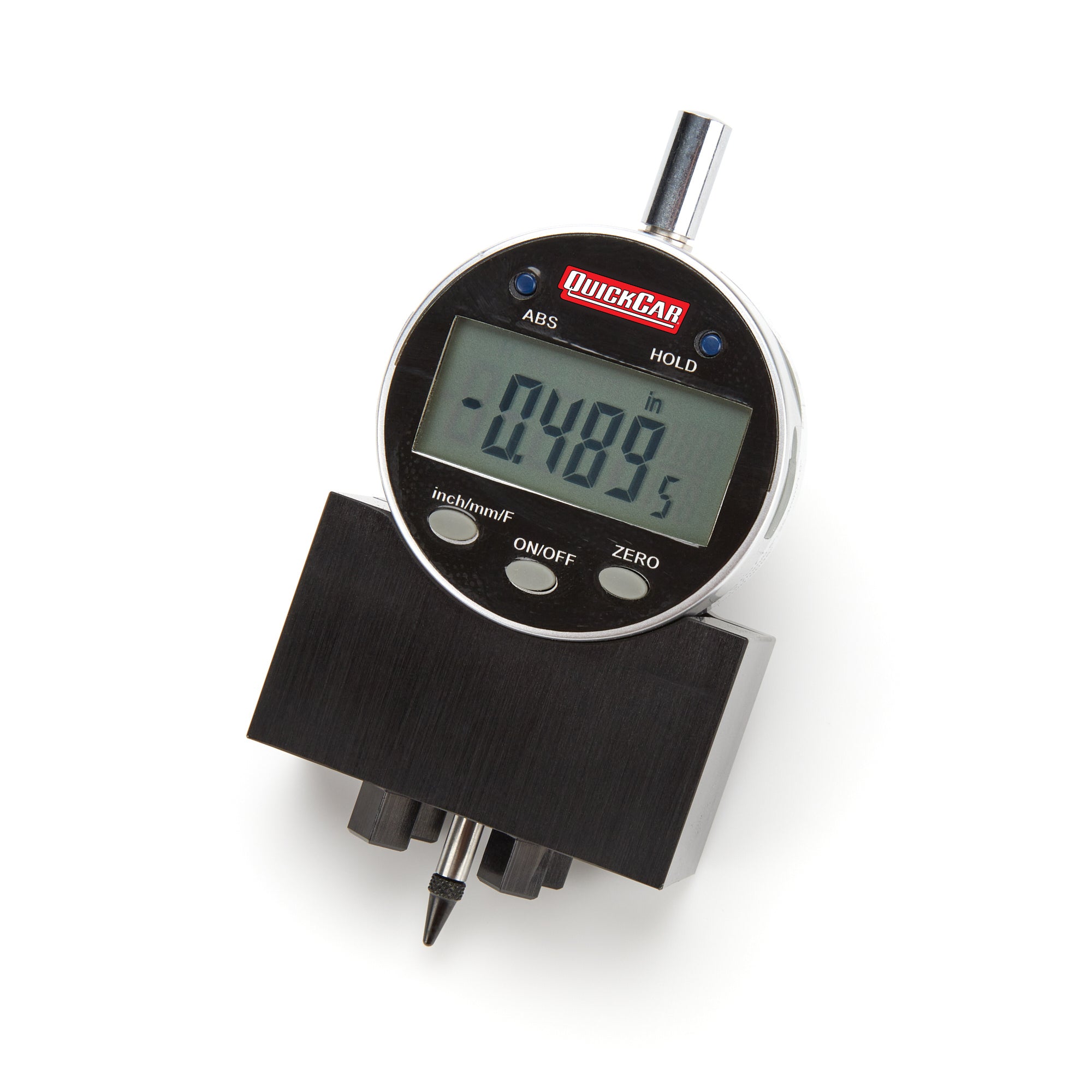 Quickcar Racing 56-102 Tread Depth Gauge Digital w/ Billet Base Quickcar Racing 56-102