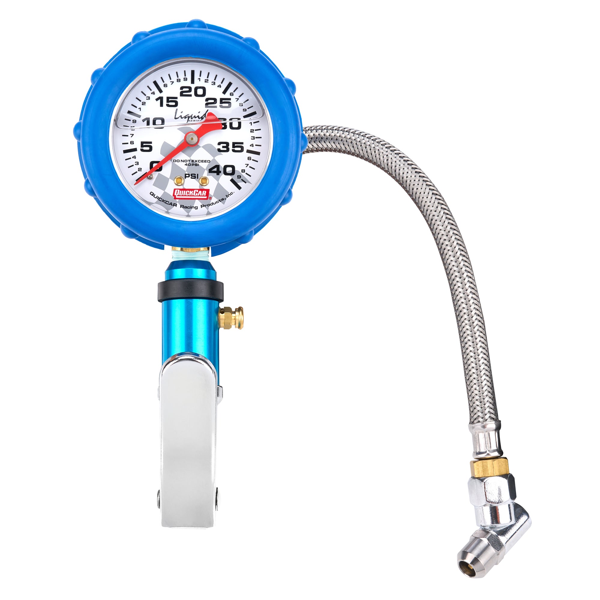 Quickcar Racing 56-241 Tire Inflator 0-40psi Liquid Quickcar Racing 56-241