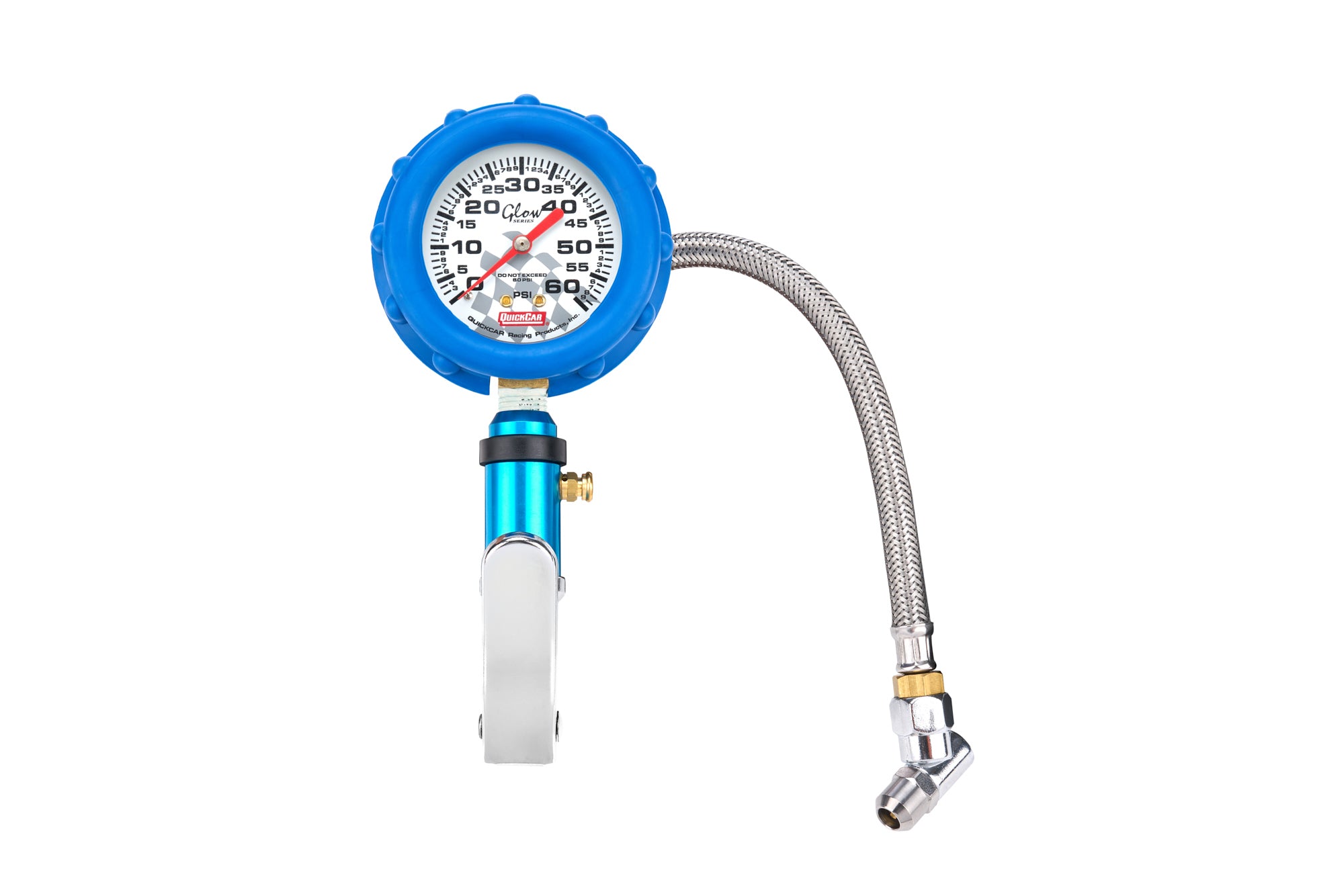 Quickcar Racing 56-262 Tire Inflator 0-60psi Glow Quickcar Racing 56-262