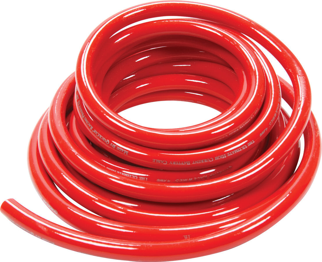 Quickcar Racing 57-1541 Power Cable 4 Gauge Red 15Ft Quickcar Racing 57-1541