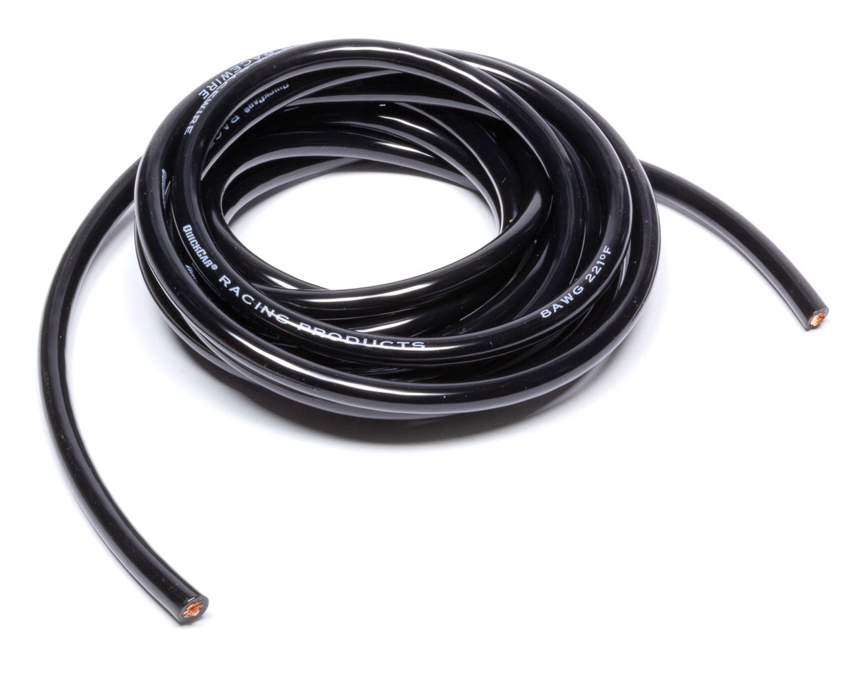 Quickcar Racing 57-2501 Wire 8 Gauge Black 10ft Quickcar Racing 57-2501