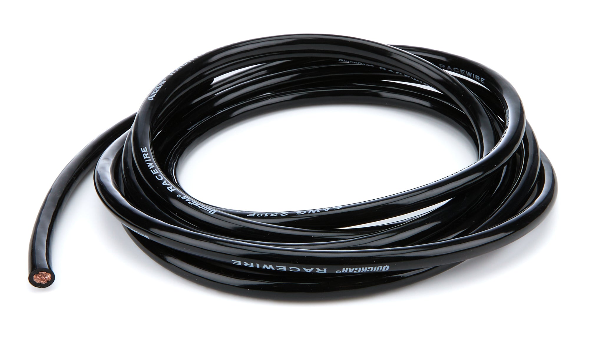 Quickcar Racing 57-2701 Battery Cable  6 Gauge Black  10ft Length Quickcar Racing 57-2701
