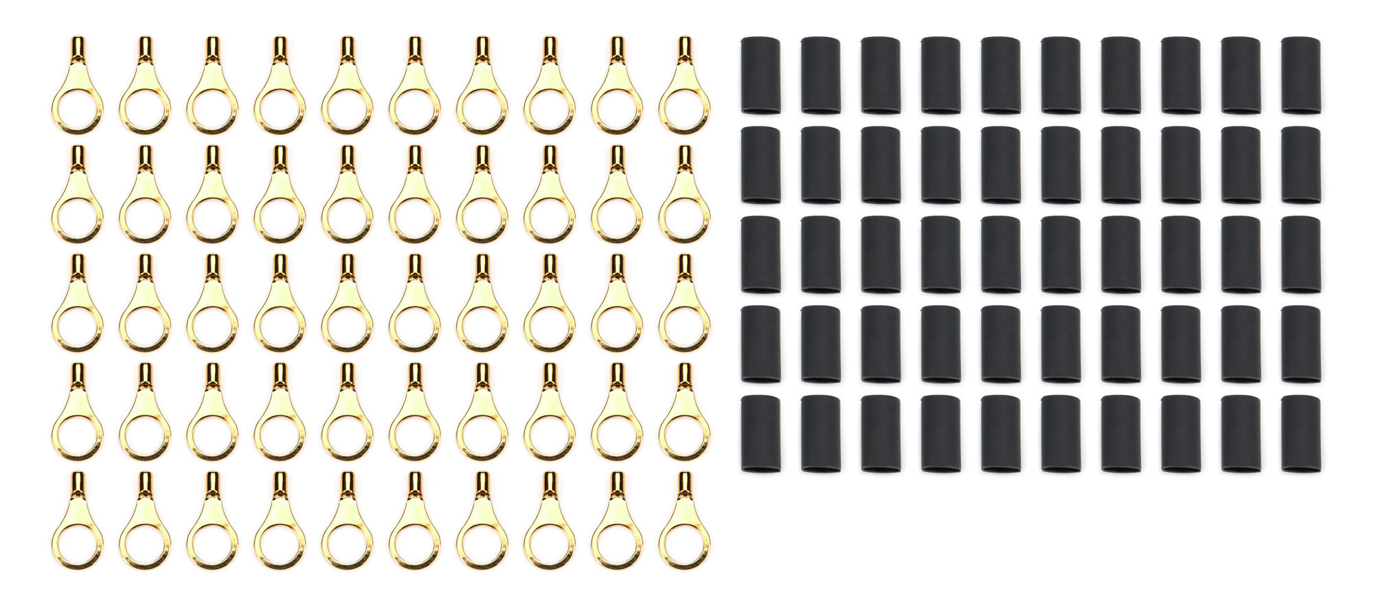 Quickcar Racing 57-461-50 Ring Terminal 5/16in 18- 22 Ga w/Heat Shrink 50pk Quickcar Racing 57-461-50