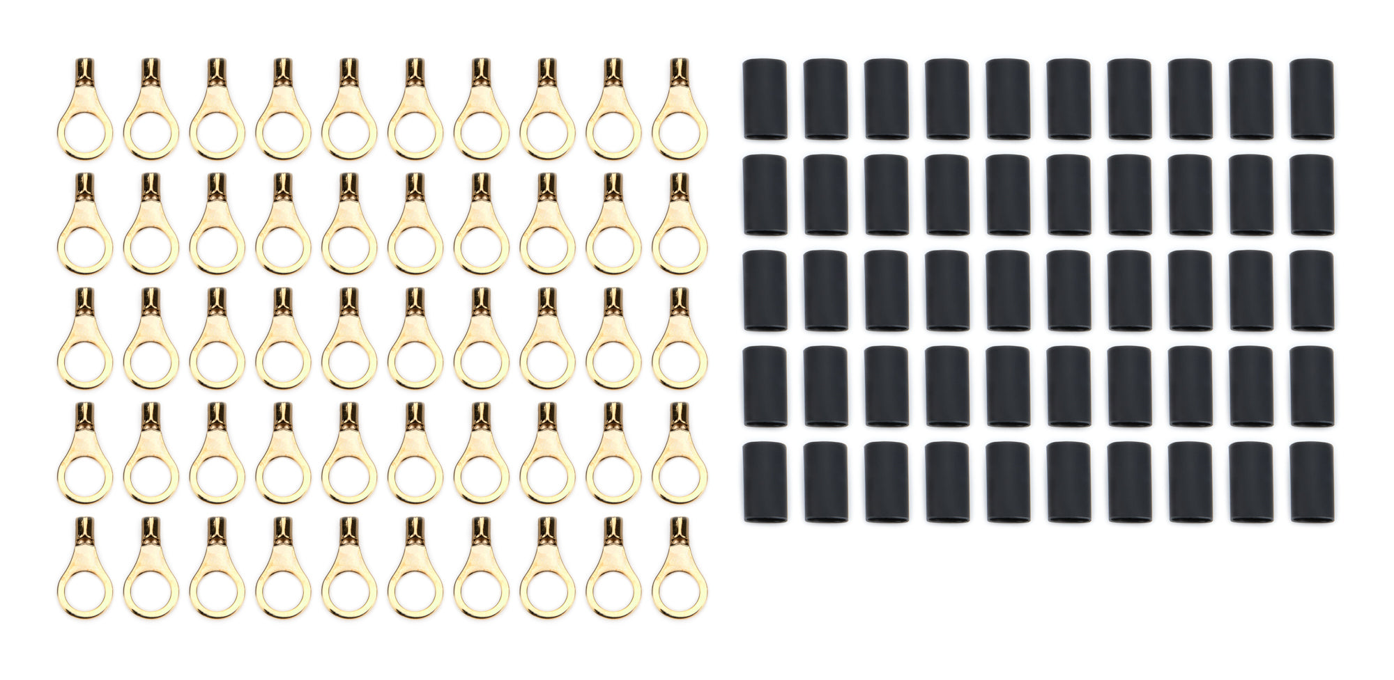 Quickcar Racing 57-479-50 Ring Terminal 5/16in 14- 16 Ga w/Heat Shrink 50pk Quickcar Racing 57-479-50