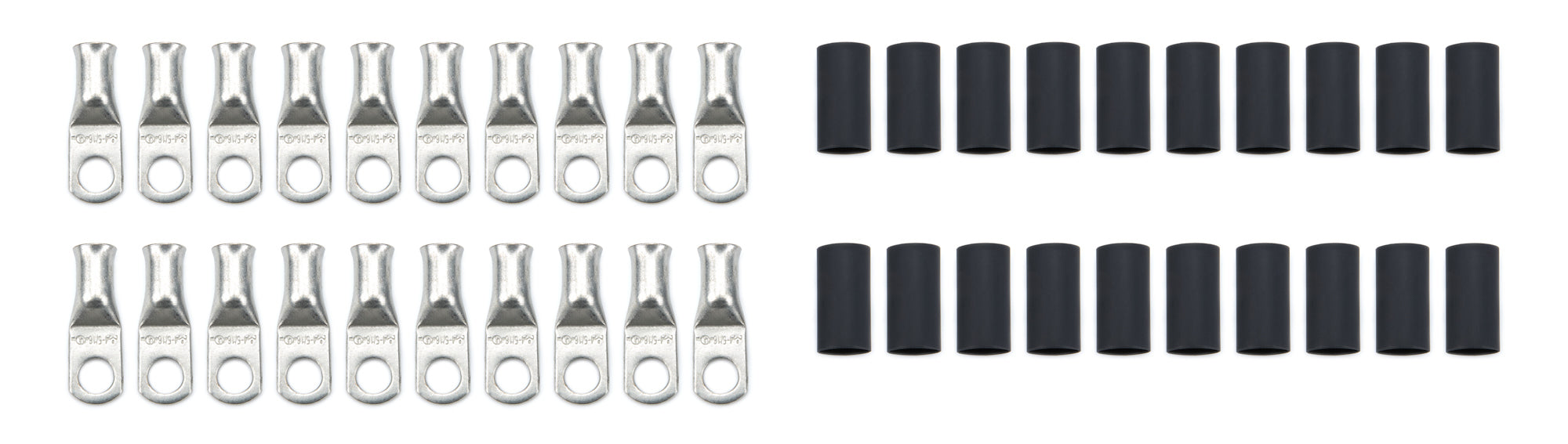 Quickcar Racing 57-520-20 Ring Terminal 5/16in 4 Ga w/Heat Shrink 20pk Quickcar Racing 57-520-20