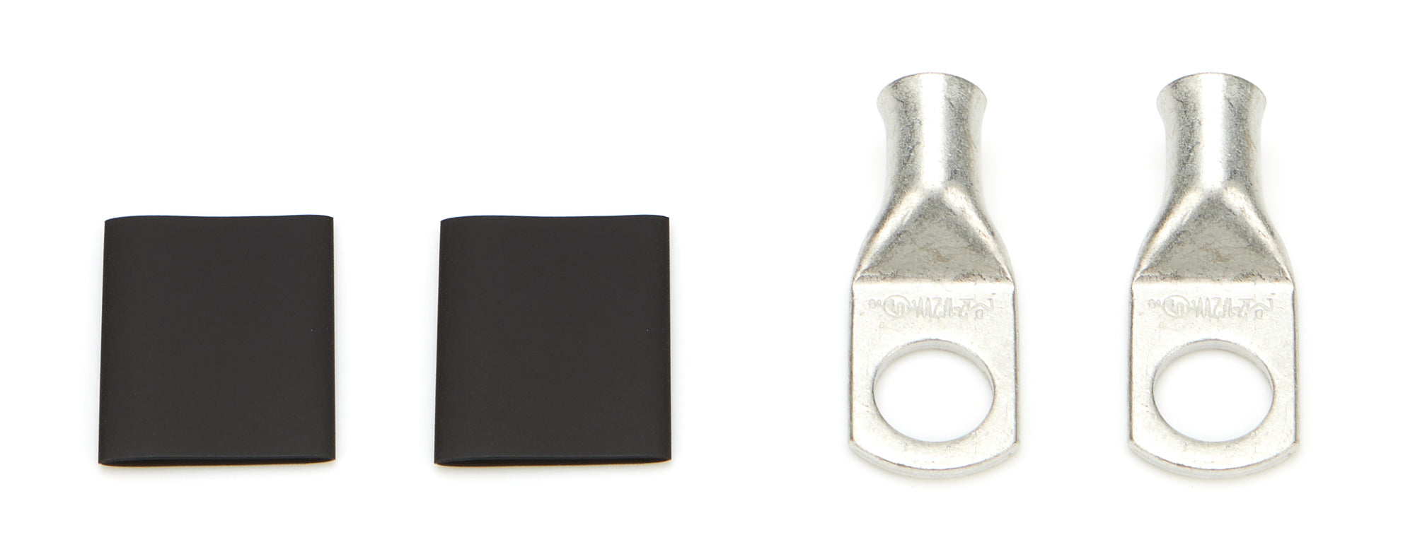 Quickcar Racing 57-560 Power Ring 2 AWG 1/2in Hole Pair w/Heat Shrink Quickcar Racing 57-560
