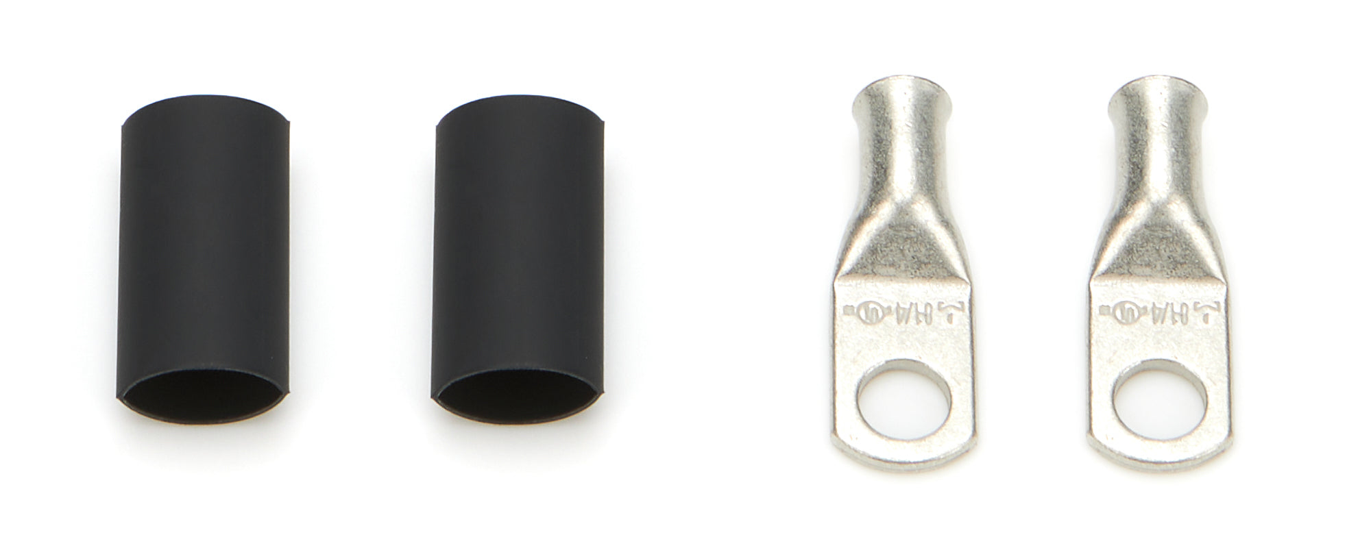 Quickcar Racing 57-580 Ring Terminals 1/4in 6 Ga w/Heat Shrink Quickcar Racing 57-580
