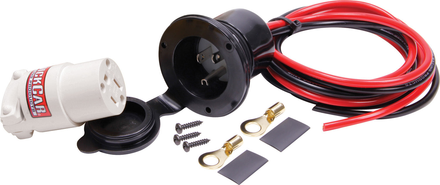 Quickcar Racing 57-723 Remote Outlet for Oil Heater/Battery Charger Quickcar Racing 57-723