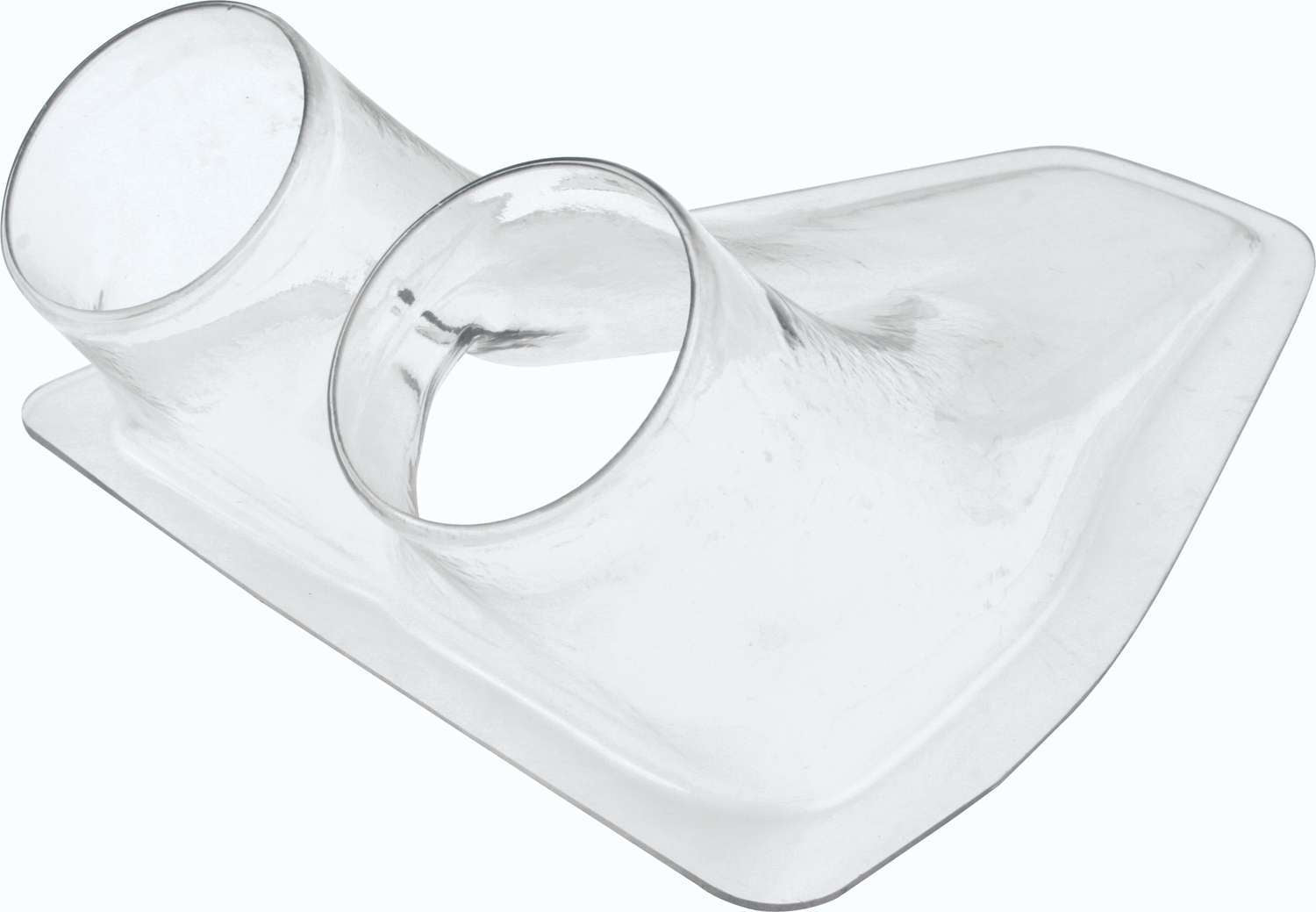 Quickcar Racing 60-010 NACA Duct Clear Dual Quickcar Racing 60-010