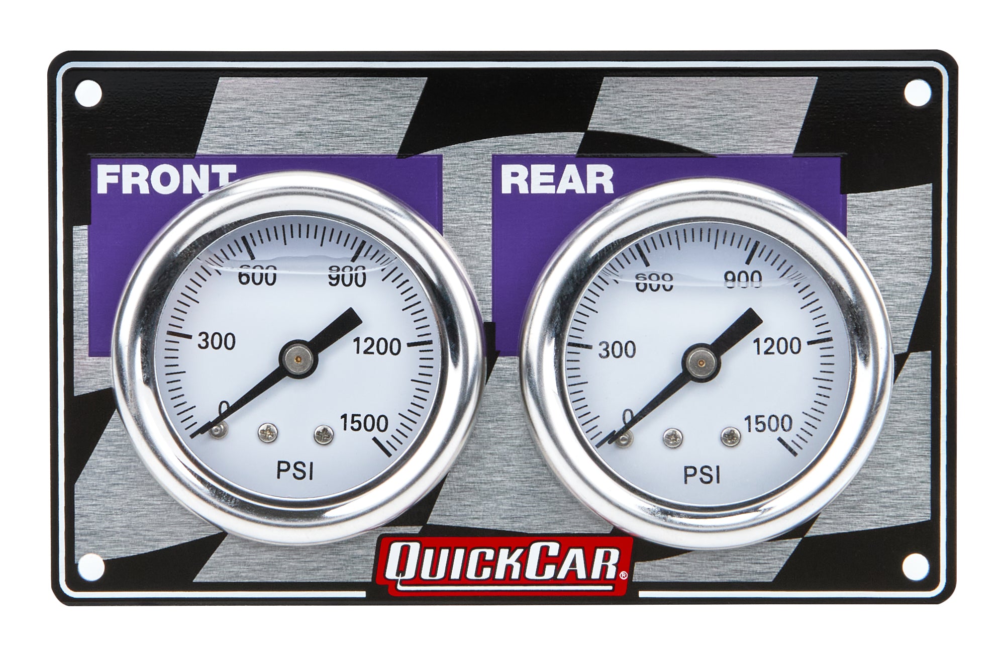 Quickcar Racing 61-103 Mini Brake Bias Gauge Panel Horizontal Quickcar Racing 61-103