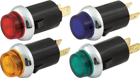 Quickcar Racing 61-706 Warning Light Kit 3/4in Red/Blue/Green/Amber Quickcar Racing 61-706