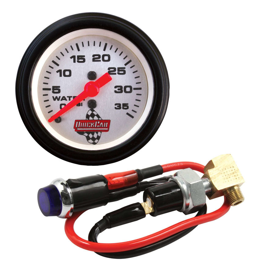 Quickcar Racing 61-716 Water Pressure Kit with Gauge Quickcar Racing 61-716
