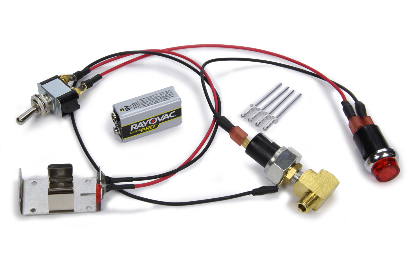 Quickcar Racing 61-717 Oil Pressure Warning Kit Quickcar Racing 61-717