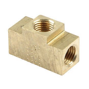 Quickcar Racing 61-721 Female Tee 1/8 NPT Quickcar Racing 61-721