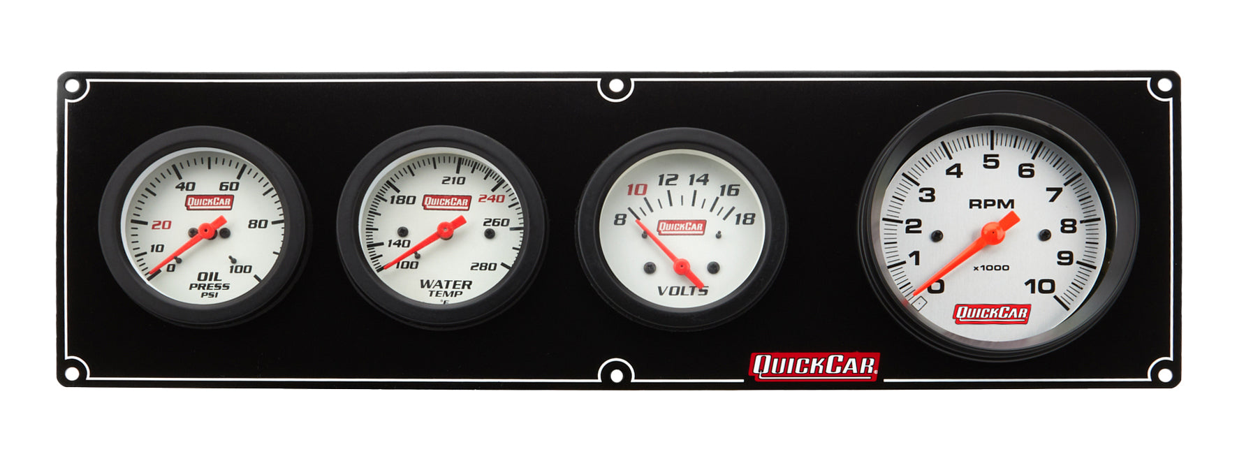 Quickcar Racing 61-77473 Extreme 3-1 OP/WT/Volt w/ 3-3/8in Tach Quickcar Racing 61-77473