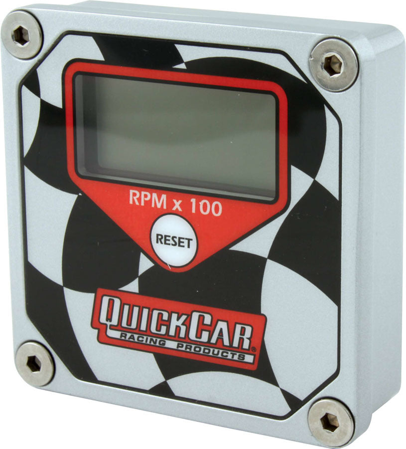 Quickcar Racing 611-099 LCD Tachometer Checkered Flag Face Quickcar Racing 611-099