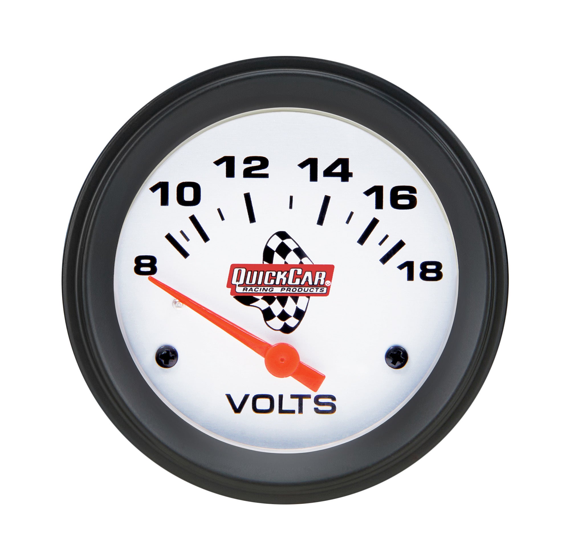 Quickcar Racing 611-6007 Voltmeter Gauge 2-5/8in Quickcar Racing 611-6007