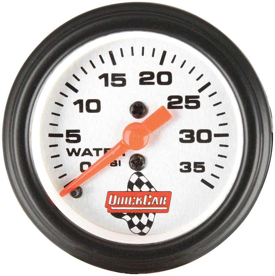 Quickcar Racing 611-6008 Water Pressure Gauge 2-1/16 in Quickcar Racing 611-6008