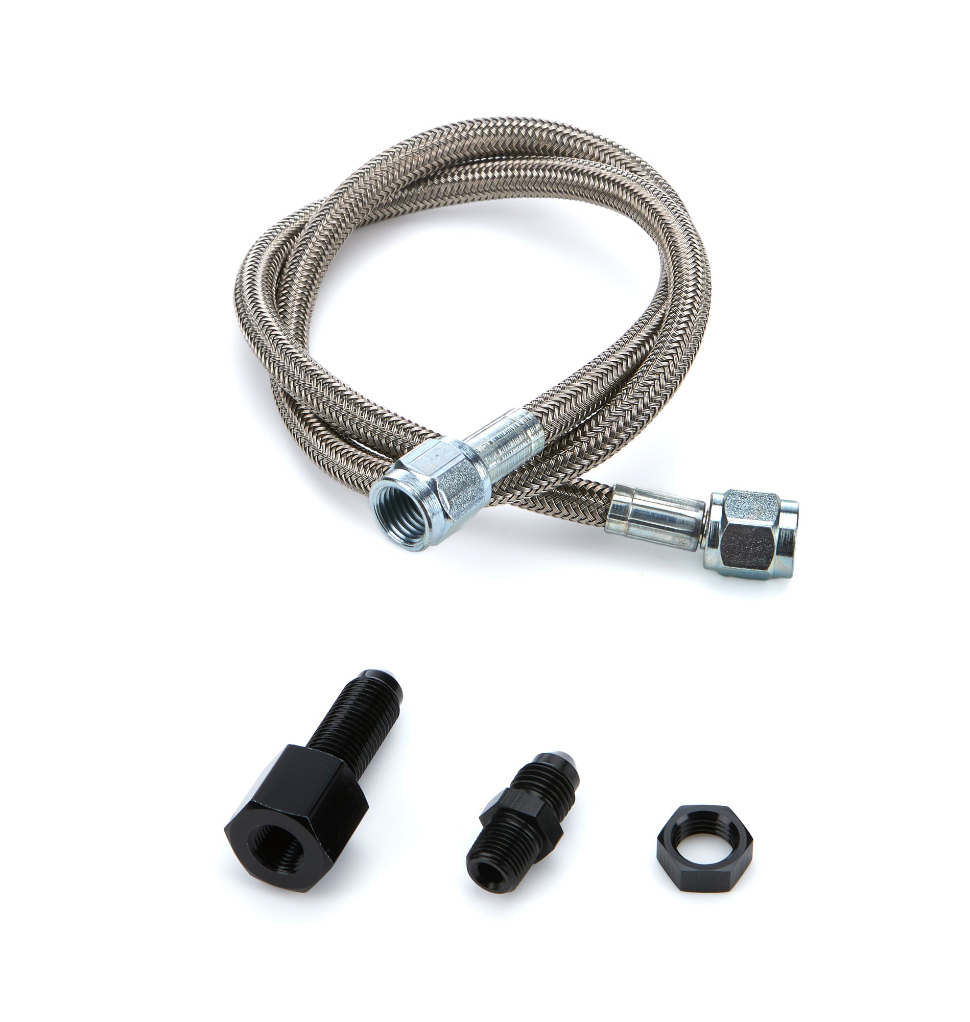 Quickcar Racing 63-71024 Line Kit 24in Steel Braided Quickcar Racing 63-71024