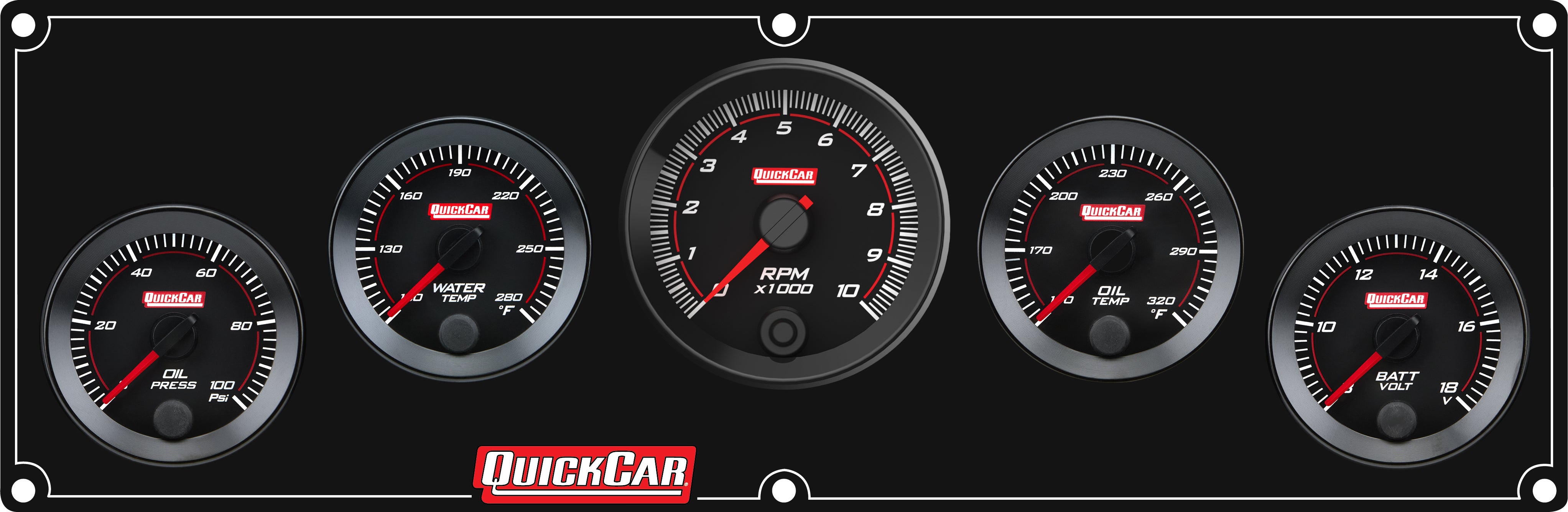 Quickcar Racing 65-4057 RedLine Panel 2-1/16in 4-1 OP/WT/OT/VT Quickcar Racing 65-4057