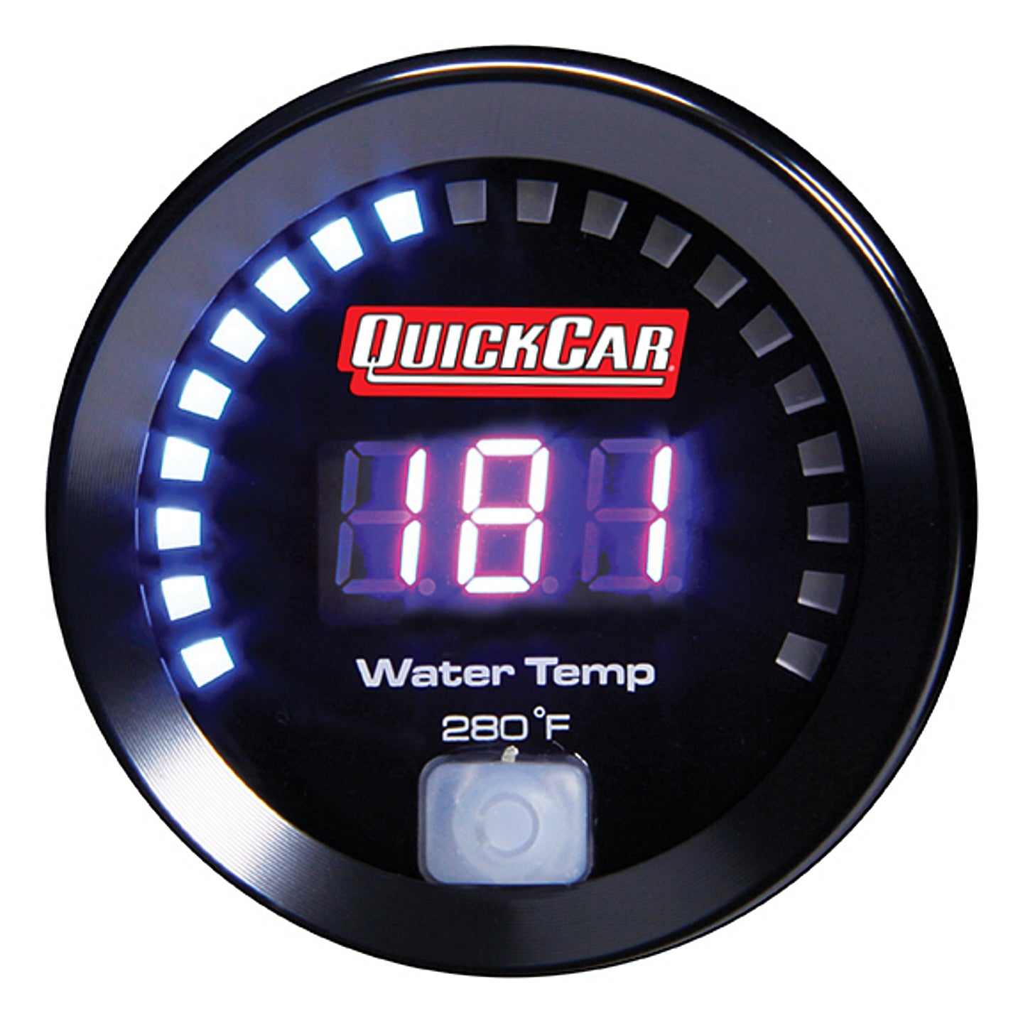 Quickcar Racing 67-006 Digital Water Temp Gauge 100-280 Quickcar Racing 67-006