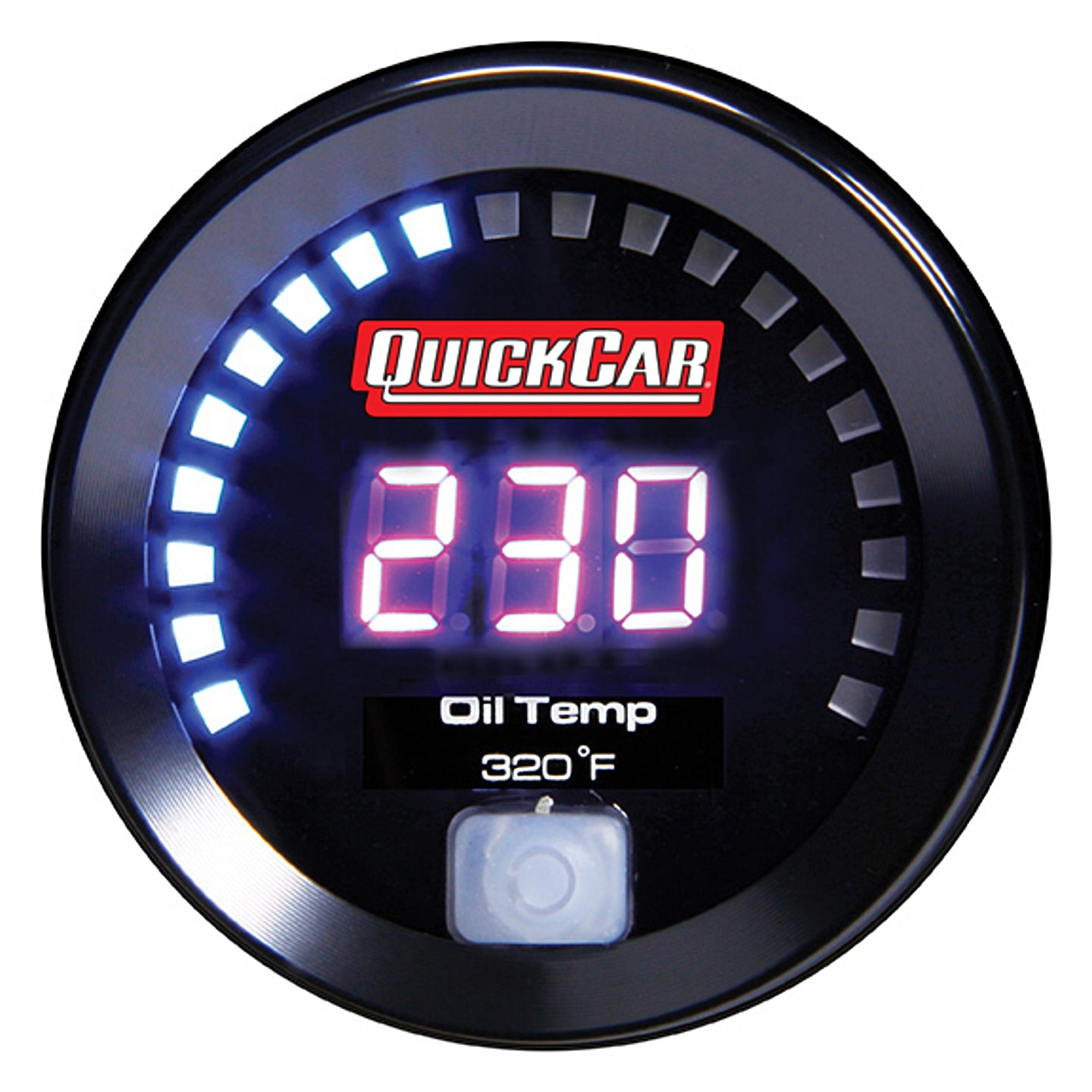 Quickcar Racing 67-009 Digital Oil Temperature Gauge 100-320 Quickcar Racing 67-009