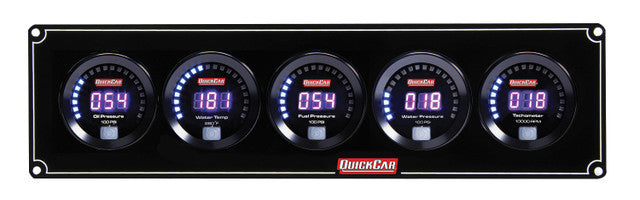 Quickcar Racing 67-4058 Digital 4-1 Gauge Panel OP/WT/FP100/WP Quickcar Racing 67-4058