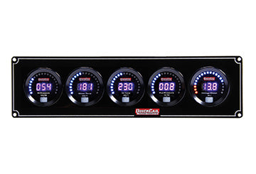 Quickcar Racing 67-5037 Digital 5-Gauge Panel OP/WT/OT/FP/Volts Quickcar Racing 67-5037
