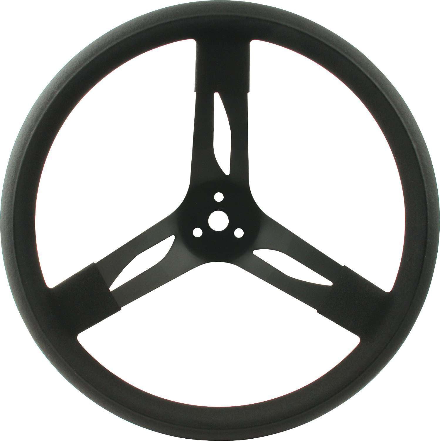 Quickcar Racing 68-003 15in Steering Wheel Stl Black Quickcar Racing 68-003