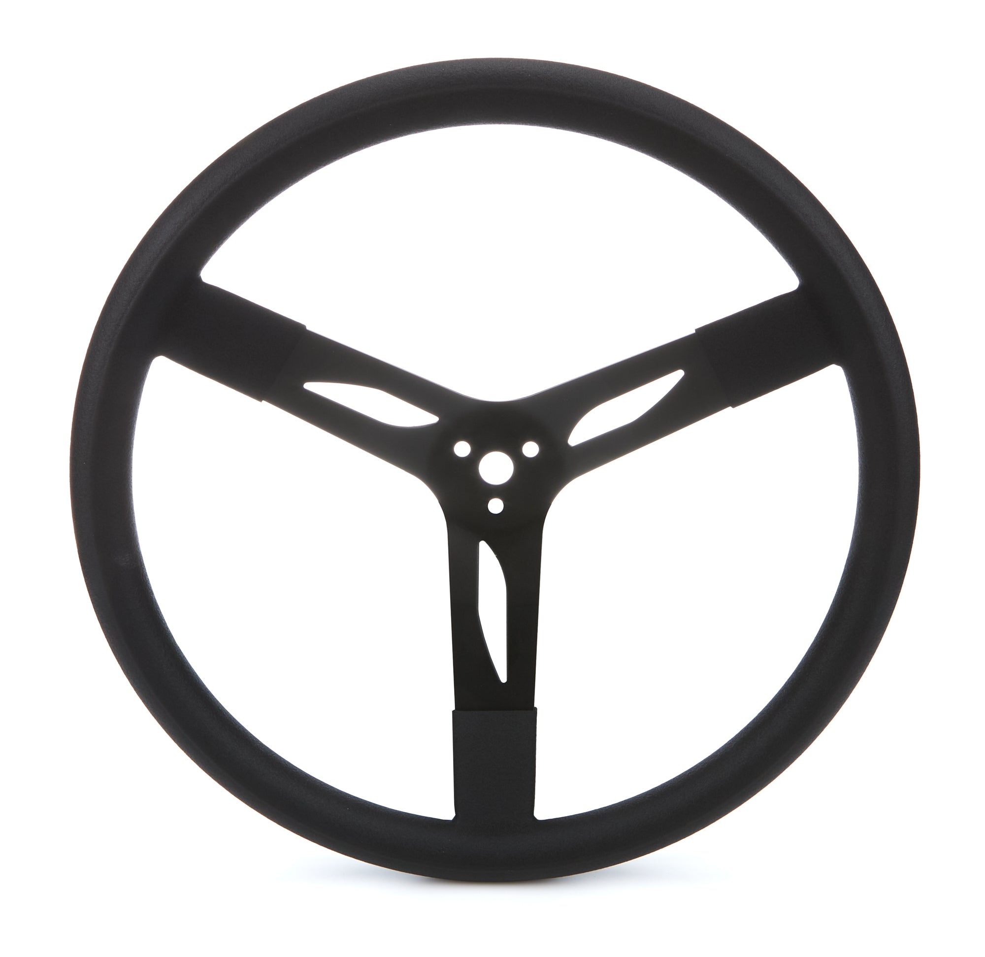 Quickcar Racing 68-004 17in Steering Wheel Steel Black Quickcar Racing 68-004