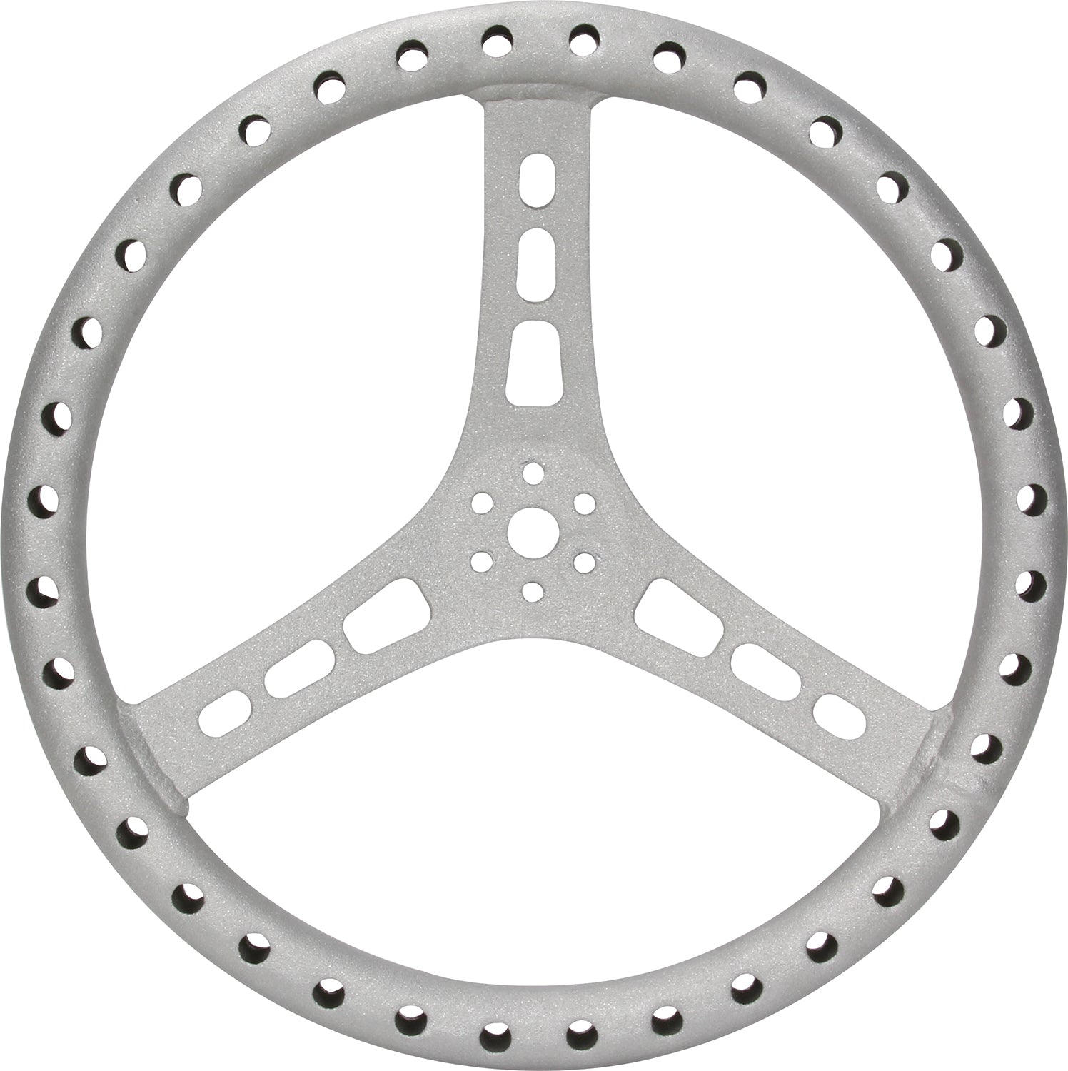Quickcar Racing 68-005 15in Steering Wheel L/W Aluminum Raw Quickcar Racing 68-005