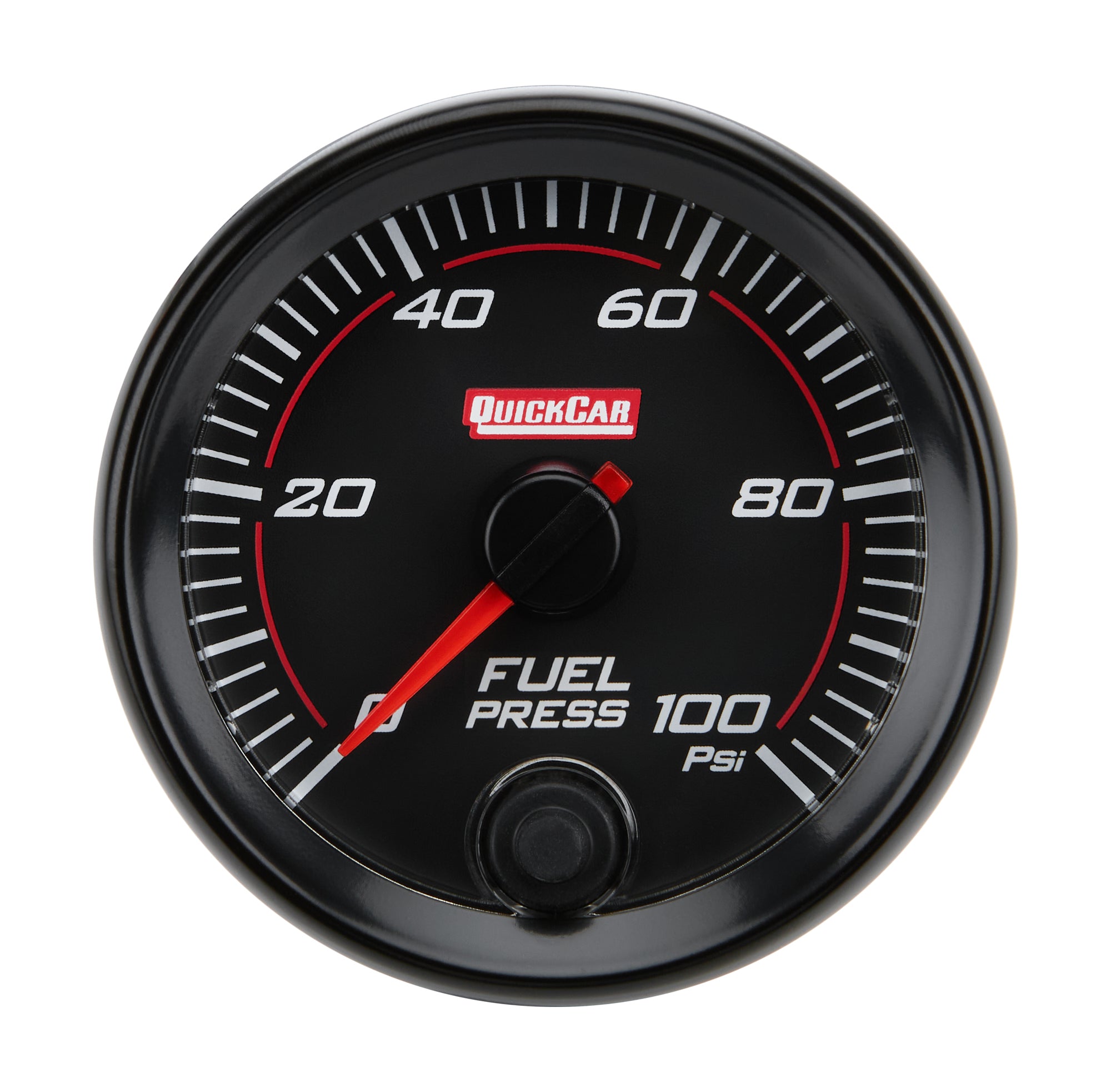 Quickcar Racing 69-005 RedLine  Gauge 2-5/8in Fuel Pressure  0-100psi Quickcar Racing 69-005